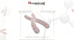 Desktop Screenshot of hematogenix.com